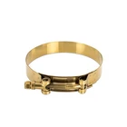 Mishimoto For 3 Inch Stainless Steel T-bolt Clamps Gold New. Price: $25.81.