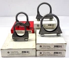 Lot Of Napa Exhaust Pipe Clamps 1/8" 3/4" Sizes Used. Price: $15.00.