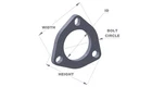 Vibrant Performance Exhaust Flange New. Price: $141.43.