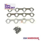 Patriot Exhaust H7870, 2 Pack Natural Steel Header Flange Kit - Sbf 5/16 Thick New. Price: $80.95.