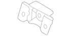 Genuine Mitsubishi Front Pipe Bracket 1577A942 New. Price: $58.21.