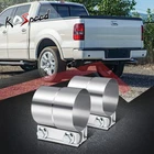 2PCS 2.5" Stainless Steel Lap Joint Band Exhaust Muffler Clamp Sleeve Coupler New. Price: $16.54.