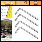 4 Pcs 90 Exhaust Hanger Rods, 3/8 7.6 Inch Heavy Duty Weld-on Kit For Univers New. Price: $19.99.