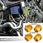 Autohaux 4PCS AN12 Hex Car Hose Finisher Clamp Adapter Oil Fuel Tube Gold Tone New. Price: $10.76.