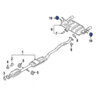 For Mazda 3 2020-2025 PY1E40061B Exhaust System Hanger New. Price: $22.74.