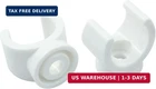 20 Pcs Pex Pipe Hangers Clamps 16MM Clips Pvc Holder White U-hook New. Price: $8.14.