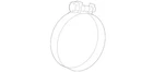 Genuine Toyota Tundra Sequoia Catalytic Converter Clamp 17452-70010 New. Price: $46.97.