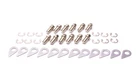 Stage Header Bolt Kit 6PT. 3/8-16 X 3/4 (12) 8916S New. Price: $76.85.