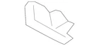 Genuine Audi Exhaust System Hanger Bracket 8E0-253-375 New. Price: $40.36.