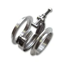 Vibrant Al V-b Assembly 3.5IN Od Tubing W/2 Flanges 1 Clamp New. Price: $107.43.