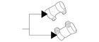 Genuine Volkswagen Front Muffler Clamp 3D0-253-141-A New. Price: $81.59.