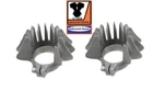 Finned Header Clamp Set Xl 1957-1985 Sportster 900-1000 Hugger Ironhead Roadster New. Price: $115.12.