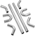 Lcgp 2.5 Inch Diy Custom Exhaust Pipe Mild Steel Elbow Straight U-shaped New. Price: $124.86.