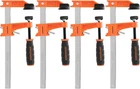 Jorgensen 6 Inch Bar Clamp Set, 4 Pack Steel F Light Duty, Orange Black New. Price: $51.67.