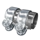 2 Inch Automotive Exhaust Clamp, Stainless Steel Butt Joint Bolts Band Flange... New. Price: $20.14.