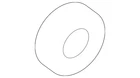 Genuine Mitsubishi Front Mount Retainer Nut MB651931 New. Price: $5.20.