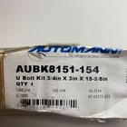 Automann AUBK8151-154 U-bolt Kit For Leaf Spring Suspension, Grade Steel New. Price: $29.95.