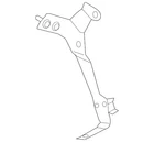 Genuine Bmw Converter & Pipe Bracket 18-32-8-664-540 New. Price: $64.44.
