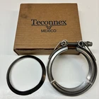 Teconnex 4" Hdep Band Tcx T130130349AC2, Turbo Exhaust Outlet V-clamp New. Price: $25.00.
