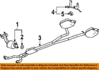 Gm Oem 93-14 Cts Exhaust System Components-rear Insulator 15284207 New. Price: $36.35.