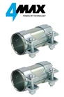 2X Exhaust Clamp, Pipe Connector (56X120 Mm, 2PCS) For Bmw 3 (E90) 2007- New. Price: $24.00.