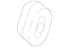 Genuine Mercedes-benz Suspension Ring 204-492-02-44 New. Price: $39.38.