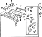 Genuine Gm Bumper Bracket 10186740 New. Price: $30.51.