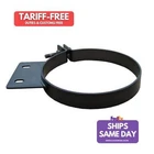 Pypes Exhaust HSC007B, One Black Stack Clamp 7IN New. Price: $53.25.