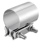 Evil Energy 2.25 Exhaust Clamp, 1/4" Butt Joint Band Inch, Silver New. Price: $35.20.