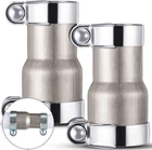 Pcs Exhaust Adapter With Clamp For Many Car TYPES(2.5-3 Inch, Silver New. Price: $44.41.