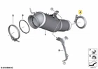 Genuine Bmw X5 45EX Front Muffler Clamp 18-32-5-A0A-109 X7 40IX New. Price: $34.99.