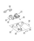 Genuine Mopar Stud 6036193AA New. Price: $6.86.