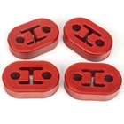 4PCS Exhaust Hanger Rubber Mount Tail Pipe Bracket Insulator 2 Holes-red New. Price: $13.74.
