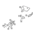 Genuine Mopar Rivet 6106949AA New. Price: $13.84.