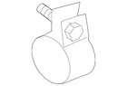 Genuine Land-rover Intermediate Muffler Clamp LR015371 New. Price: $21.06.