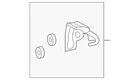 Genuine Lexus Tow Hook 51096-24010 New. Price: $208.18.