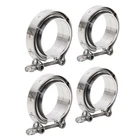 Lokocar 2.5 Inch V Band Clamp With Flange Female Stainless Steel 4PCS New. Price: $58.99.