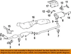 Toyota Oem 18-25 Avalon Exhaust Components-muffler Insulator 17566F0010 New. Price: $36.41.