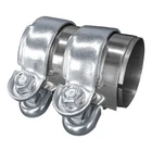 Automotive Exhaust Clamp, Stainless Steel Butt Joint 2.75 Inch, Silver New. Price: $21.49.
