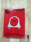Napa 733-5337 2-1/2" Muffler Clamp Kit New. Price: $5.99.