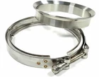 5" Exhaust V-band Flange Clamp Kit For Borg Warner S400SXE S475 S480... New. Price: $60.99.