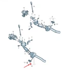 New Vw Touareg 7P MK2 Catalytic Converter Bracket 7L6253144F 7L6-253-144-F. Price: $68.30.