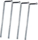 Pack Exhaust Hanger Rods 3/8" 9.5 Inchs 90 Degree Bend 24CM Long... New. Price: $21.23.