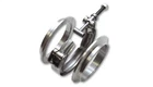 Vibrant T304 Stainless Steel V-band Flange Assembly For 2.75 Inch Tubing New. Price: $103.99.