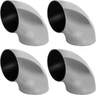 4 Pcs Stainless Steel Exhaust Elbow, 2.5 Mandrel Bend - Thickness 16GA/.06 New. Price: $28.95.