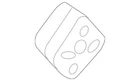 Genuine Land Rover 2008-2023 Discovery Muffler With Tailpipe Insulator LR000593 New. Price: $16.19.