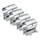 Evil Energy 3.0'' Exhaust Clamp, Lap Joint Band Inch, Silver New. Price: $64.99.