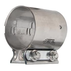 2.5 Inch Exhaust Clamp Butt Joint Band Sleeve Coupler 304 Stainless Steel New. Price: $35.34.