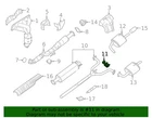 New Oem Genuine 2013-18 Nissan Altima Front Muffler Mount Bracket 20621-3TA0B. Price: $36.95.