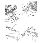 For Dodge Neon 2000-2005 Mopar Exhaust Clamp New. Price: $75.66.